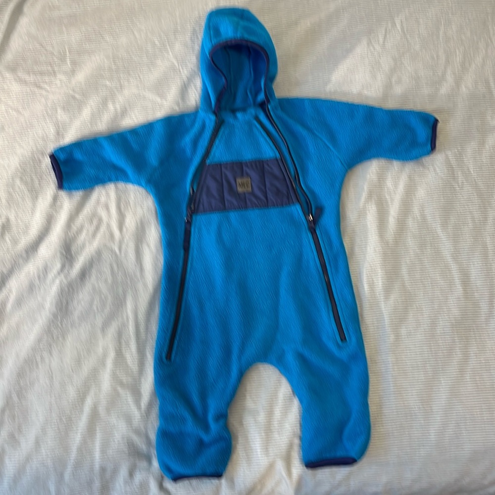 MEC fleece bunting suit, 6mo
